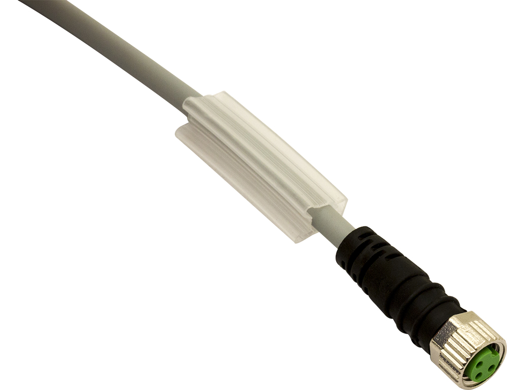 Conn.M8-F,3 poles-15m,PUR,90°