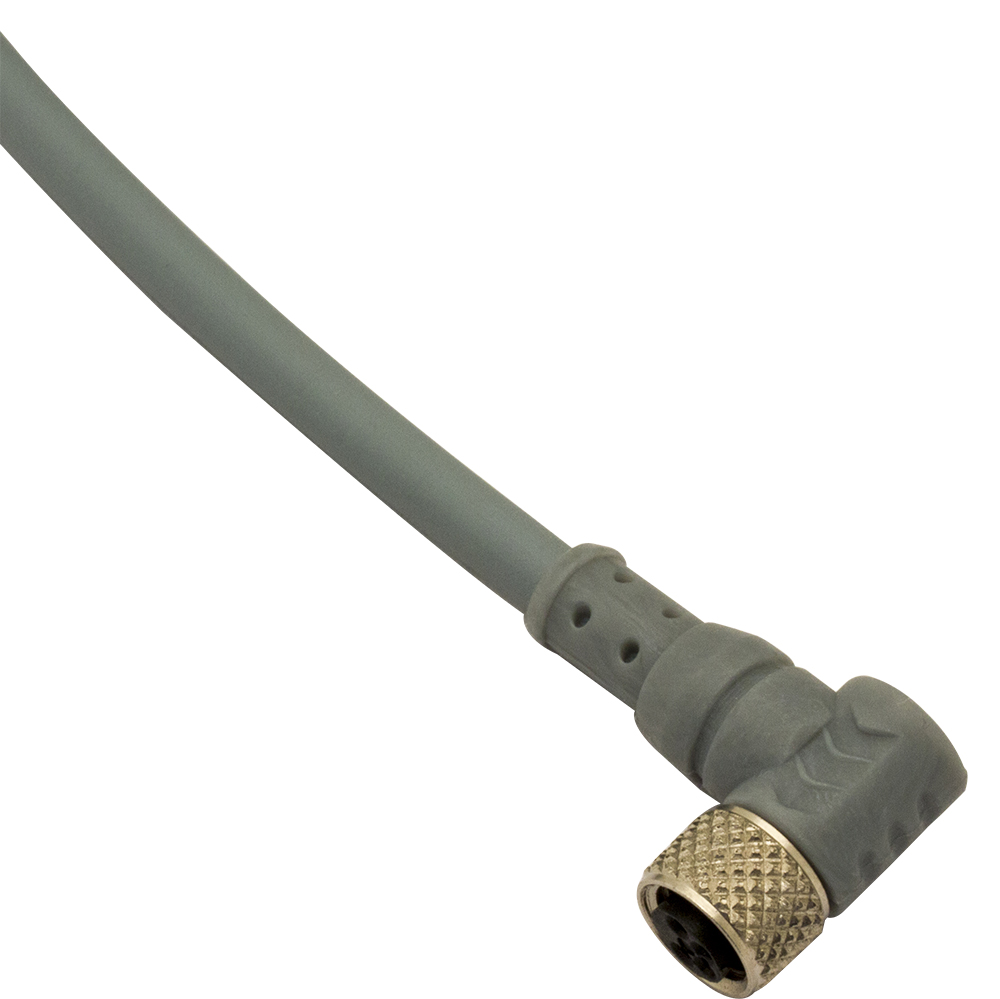 Conn.M8-F,4 poles-5m,PUR,90°