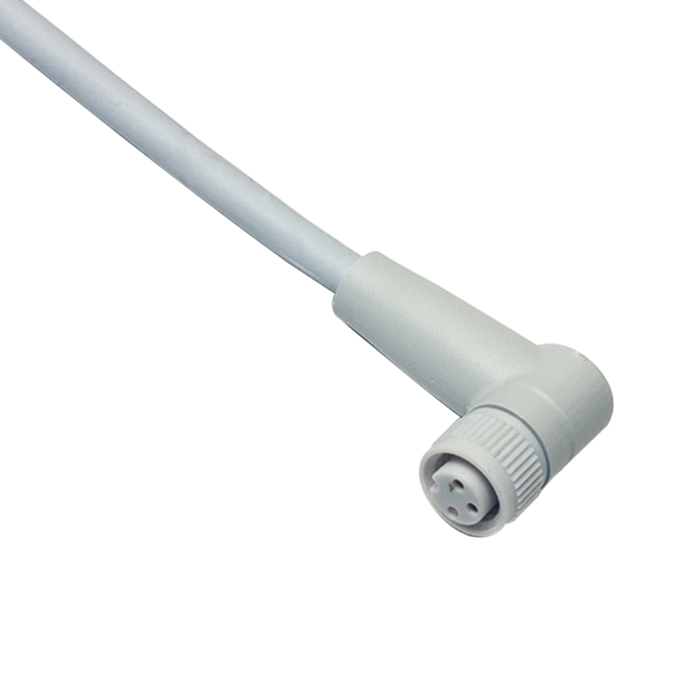 M8-F,3poles-5m,PP/EPDM,90°