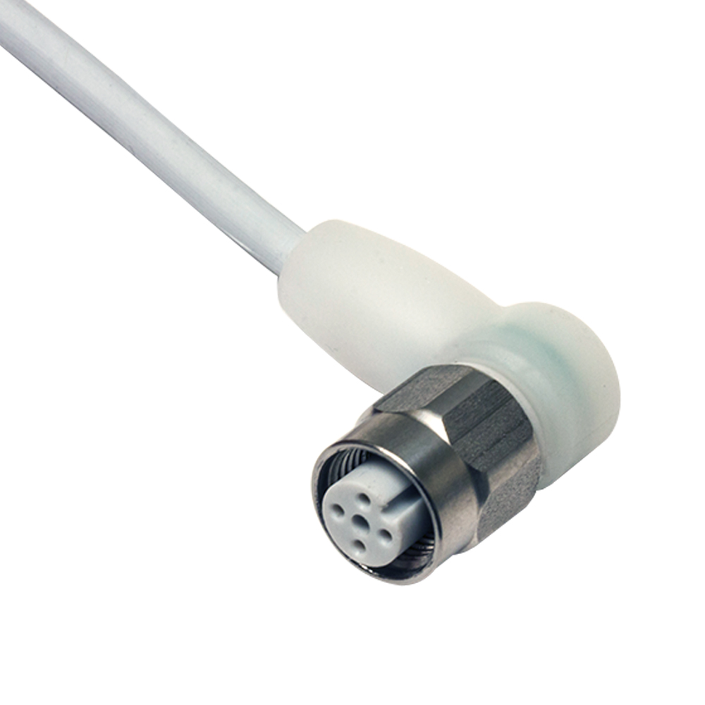 M12-F,4pole-5m-LED,PP/EPDM,90°