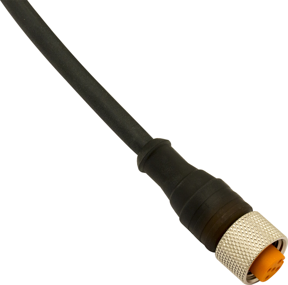 M12-F,5poles-10m,PUR,Axial