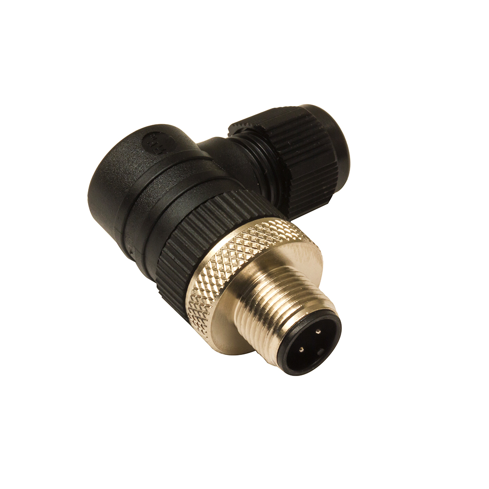 M12-M-90°,5 p,Field attach.