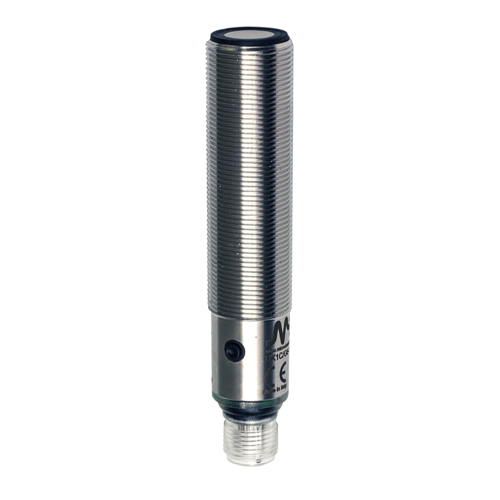 M18,PNP+4-20mA,M12plug,Diffuse