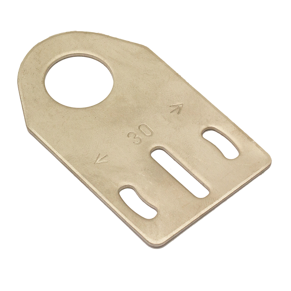 Bracket M18 axial AISI316L