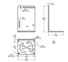 BK-4000 L-SHAPE BRACKET (5 PCS.)