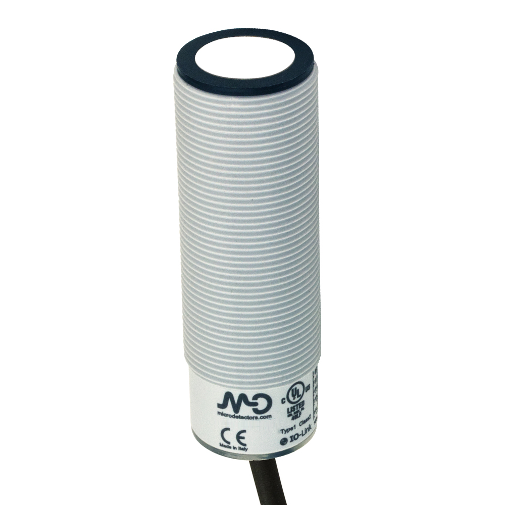M30,PNP+4-20mA,M12plug,Diffuse